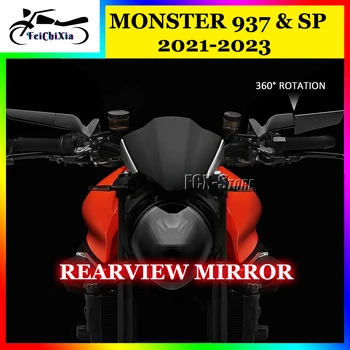Для Ducati Monster 937 SP Аксессуары Для Мотоциклов MONSTER 937 Поворотное Зеркало Заднего Вида Регулируемые Боковые Зеркала