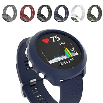 Защитный Чехол Для часов Garmin Forerunner 645 Из Мягкого Силикона Tpu Smartwatch Противоударная Защитная Оболочка