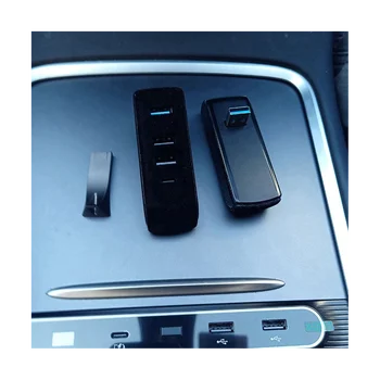 USB-концентратор для перчаточного ящика на 2021-2023 модели Tesla Model3, Model Y, док-станция для расширения перчаточного ящика