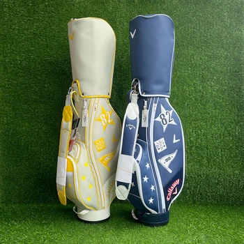 Стандартная сумка для гольфа из искусственной кожи, водонепроницаемая портативная сверхлегкая сумка для поляков 골프백