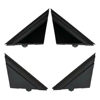 2 штуки чехлов для автомобильных зеркал треугольной формы, аксессуары для декора, молдинги, подходит для 500 2012-2019 гг.
