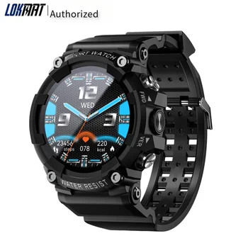 Смарт-часы LOKMAT New ATTACK 3 Sport Поддерживают вызовы Bluetooth, фитнес-трекер, пульсометр, смарт-часы с сенсорным экраном