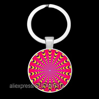 Креативный 3D Брелок для ключей Sypnosis Beam Дом с забавным изображением Головокружения, Брелок для ключей, кольца для ключей от Снотворного