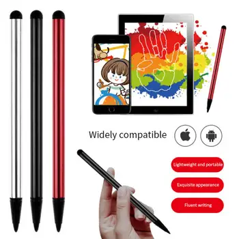 Высококачественный стилус для планшета Samsung Huawei, универсальная ручка с сенсорным экраном, емкостная ручка 2 в 1 для стилуса мобильного телефона