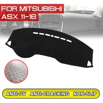для Mitsubishi ASX 2011 2012 2013 2014 2015 2016 Коврик для приборной панели автомобиля Анти-грязный Нескользящий коврик для приборной панели УФ-защита тени