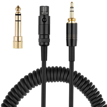 Сменный пружинный кабель наушников для K240 K141 K271 K702 K712 181 Кабель для обновления наушников