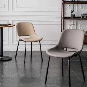 Обеденные стулья скандинавского дизайна, Дизайнерские обеденные стулья для балкона, спальни, обеденные стулья для игр, Удобная офисная мебель Silla для двора.