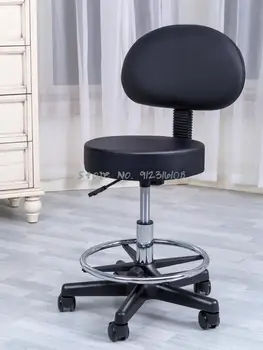Вращающийся подъемный стул стойка регистрации барный стул с простой спинкой барный стул домашняя кухня обеденный стол стул высокий табурет