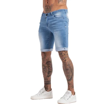 INTTO Jeans Мужские виды джинсовой ткани, брюки в обтяжку, джинсы для мужчин, эластичный пояс, приталенная уличная одежда, прямая поставка