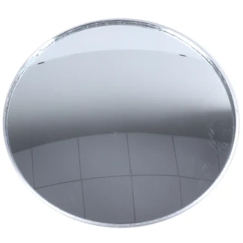 Серебристый тон, 3-дюймовое круглое выпуклое зеркало заднего вида в слепой зоне для автомобиля Auto