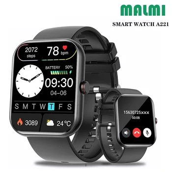 2023 Модные женские часы для Xiaomi 1,91-дюймовый голосовой браслет с искусственным интеллектом Bluetooth Call Мужские водонепроницаемые электронные часы для фитнеса IP67