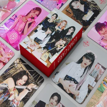 Kpop GIDLE INEVER DIE Lomo Cards (G) I-DLE Альбом Girls I Burn Фотокарточка, открытка для фанатов, подарок 55 шт./компл.