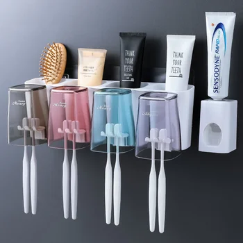 Предметы домашнего обихода и бытовая техника стол для мытья посуды зубная щетка стеллаж для хранения зубной пасты настенный в ванной комнате