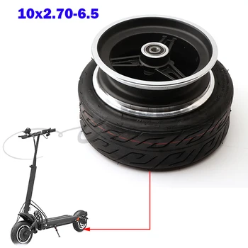 внутренняя трубка шины 10 дюймов 10x2.70-6.5 с легкосплавными дисками подходит для электрического скутера, складного велосипеда, износостойких толстых шин