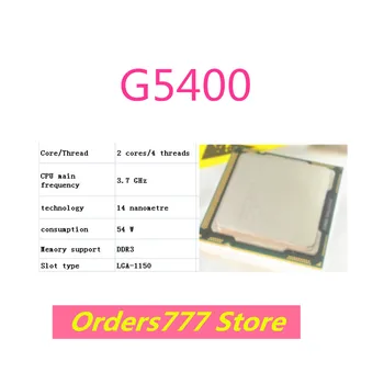 Новый импортный оригинальный процессор G5400 5400 двухъядерный четырехпоточный 1150 3,7 ГГц 54 Вт 14 нм DDR3 DDR4 гарантия качества
