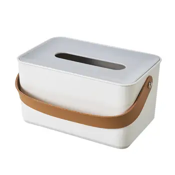 Коробка для салфеток с широким отверстием, портативный водонепроницаемый контейнер для салфеток широкого применения, чехол для салфеток для рабочего стола