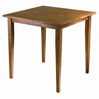 Квадратный обеденный стол Groveland из обаятельного дерева, отделка светлым дубом