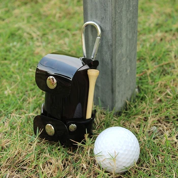 Прозрачная сумка для гольфа с магнитной пряжкой ПВХ сумка для гольфа подвесной поясной рюкзак для гольфа защитный чехол для хранения вентилятора для гольфа