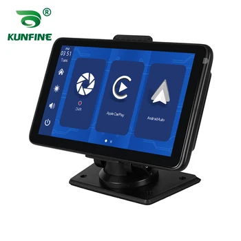 7-дюймовый беспроводной CarPlay Pad Android Auto Tablet Linux ISO Android LCD Сенсорный экран FM-передатчик AUX Bluetooth 5,0 Мультимедийный плеер