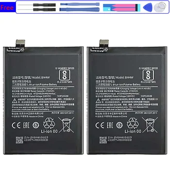 Batterie Новый Аккумулятор Bateria BM4W BN53 Для Xiaomi Redmi Note 9 Pro Note9 Pro 5G Note 9 Pro Note9 Pro Высококачественный Аккумулятор + Инструменты