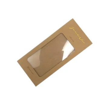 индивидуальный дизайн бесплатный образец частного логотипа коричневый крафт-бумага массажер для головы расческа щетка для волос бумажная упаковочная коробка