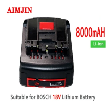 18V 6000/8000/10000mAh Перезаряжаемая Батарея BAT609 BAT610 Для Профессиональной 18V Литий-ионной Дрели Bosch