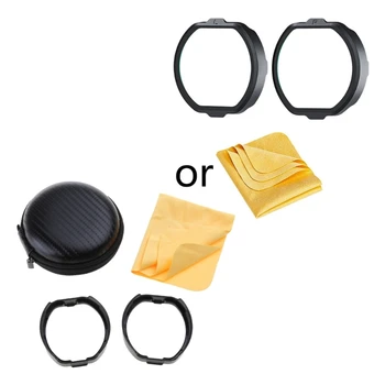 Легкая оправа, кольца для защиты линз от царапин для очков PS VR2, защита от загрязнений, оправа с сумкой для хранения, замена чистой ткани