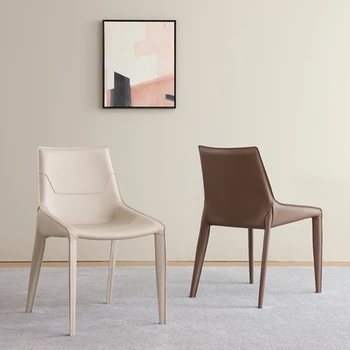 Домашние обеденные стулья в кремовом стиле, креативный дизайн, минималистичные Современные обеденные стулья, Роскошная мебель Muebles De Cocina WZ50DC