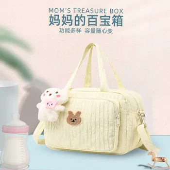 Маленькая сумка для мамы, новая корейская модная повседневная сумка для мамы и ребенка, милая простая сумка для мамы через плечо