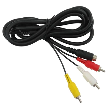 9Pin для Sega Genesis 2 аудио видео AV кабель шнур RCA кабель для Mega Drive MD 2