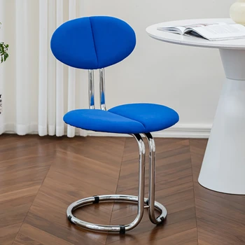 Роскошный обеденный стул Современный Домашний стул со спинкой Стул для спальни Туалетный стул Простой ресторан Кафе Стул Cadeira Мебель для дома WKDC