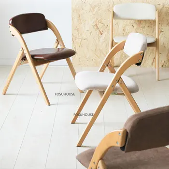 Современные обеденные стулья из массива дерева, кухонная мебель, обеденный стул, креативная спинка для отдыха, простые ресторанные обеденные стулья в стиле ретро