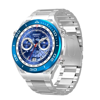Мужские Бизнес-Смарт-часы Из Нержавеющей Стали SK4 Plus Bluetooth Call NFC AI Voice Фитнес-Трекер Беспроводная Зарядка Smartwatch