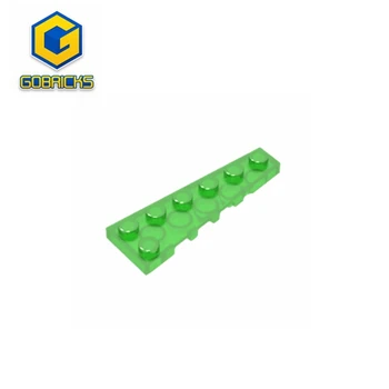 Gobricks GDS-2143 Клиновидная пластина 6 x 2 Правая совместима с Модифицированными строительными блоками lego 78444 Technical Liftarm Model Модифицированные Строительные блоки