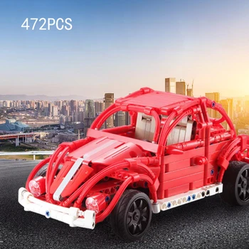 Технические характеристики Автомобиль с дистанционным радиоуправлением 2,4 ГГц Das Auto Beetles Moc Building Block Rc Vehicle Assembly Model Bricks Коллекция игрушек