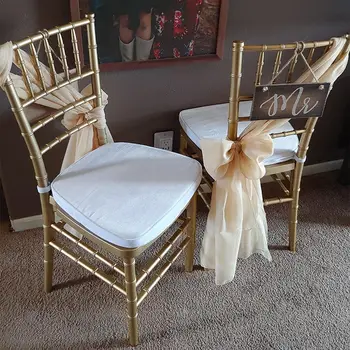 Коммерческие Свадебные стулья для вечеринок в отеле из золотистой пластиковой смолы для мероприятий