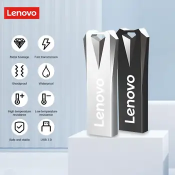 Lenovo 2tb Высокоскоростной Usb Флэш-накопитель 1tb Металлический Флешка Usb 3.0 Флэш-Накопитель Memory U stick 128 гб 256 гб 512 гб Memory Stick Новый