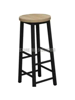 Барный стул высокий табурет барный стул барный стул с бытовой спинкой барный стул простой стойка регистрации высокий табурет