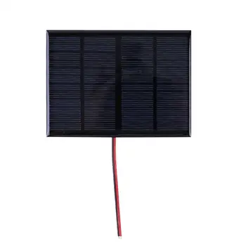 Мини-солнечная панель 3 Вт 12 В Модуль малой ячейки для аккумулятора 9-12 В/мобильного телефона