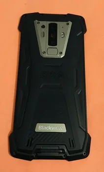 Подержанная Оригинальная Задняя Рамка в виде ракушки + Громкоговоритель + стекло камеры для Blackview BV6900 MT6757CD Octa Core 5.84 