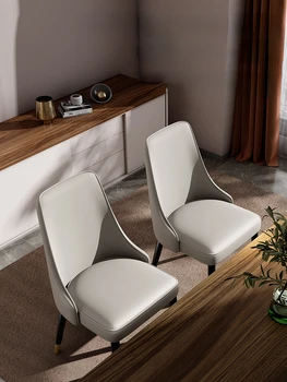 Роскошные Современные обеденные стулья Рестораны Простая Креативная мода Скандинавские Обеденные стулья Кухонный свет Роскошная Мебель для гостиной