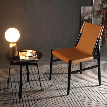 Современное дизайнерское кресло середины века, туалетный столик для игровой комнаты, Современный стул, Письменный стол, Современный акцент, Мебель в скандинавском стиле Sillas Para Comedor