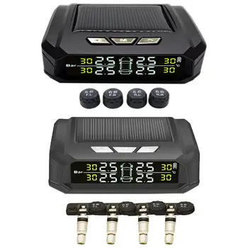 Система контроля давления в автомобильных шинах, цифровой монитор температуры на солнечной батарее и USB RV