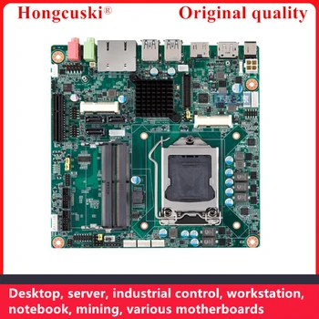 Используется для рабочих станций Advantech AIMB-285G2 AIMB-285 2* COM Dual LAN 4PCIe mini ITX DDR4 H110 постоянного тока, Встроенных промышленных материнских плат