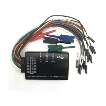 16-канальный логический анализатор USB Logic 100 МГц для ARM FPGA H2-002