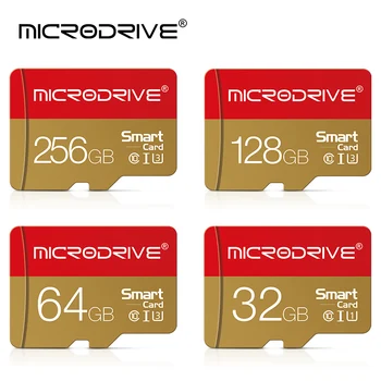 Карты памяти 64 ГБ Флэш-карта класса 10 128 ГБ 256 ГБ tarjeta 64 гб Карты Micro TF SD для смартфона