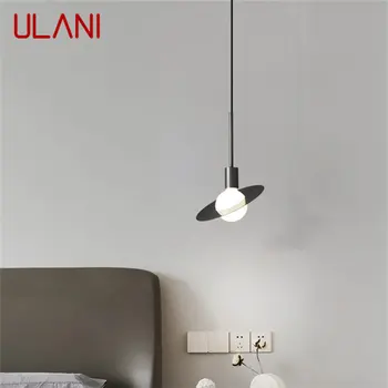 ULANI Современный медный подвесной светильник СВЕТОДИОДНЫЙ Классический черный подвесной светильник Шикарный креативный декор для дома, гостиной, спальни.