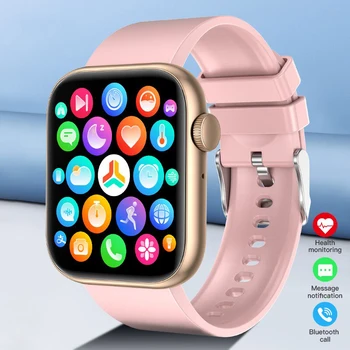 Смарт-часы для женщин с сенсорным экраном и функцией Bluetooth, водонепроницаемые часы, спортивный фитнес-трекер, умные часы Lady Reloj Mujer
