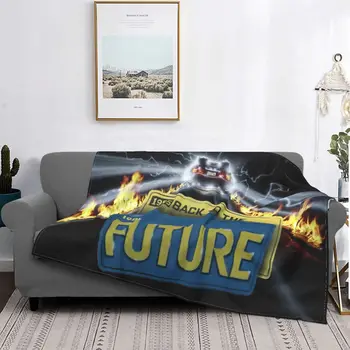 Одеяло Future DMC из автомобильного флиса, осенне-зимнее дышащее тонкое покрывало для кровати, покрывало на кровать