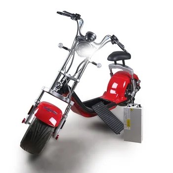 Самый продаваемый электрический мотоцикл на открытом воздухе напряжением 60 В 18 дюймов мощностью 2000 Вт с большим пробегом 80 км